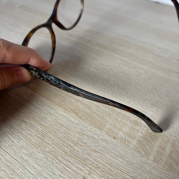 Versace Mod 3195 879 Eyeglasses Tortoise Shell READ Frames 54-17-140 Italy - Picture 7 of 12